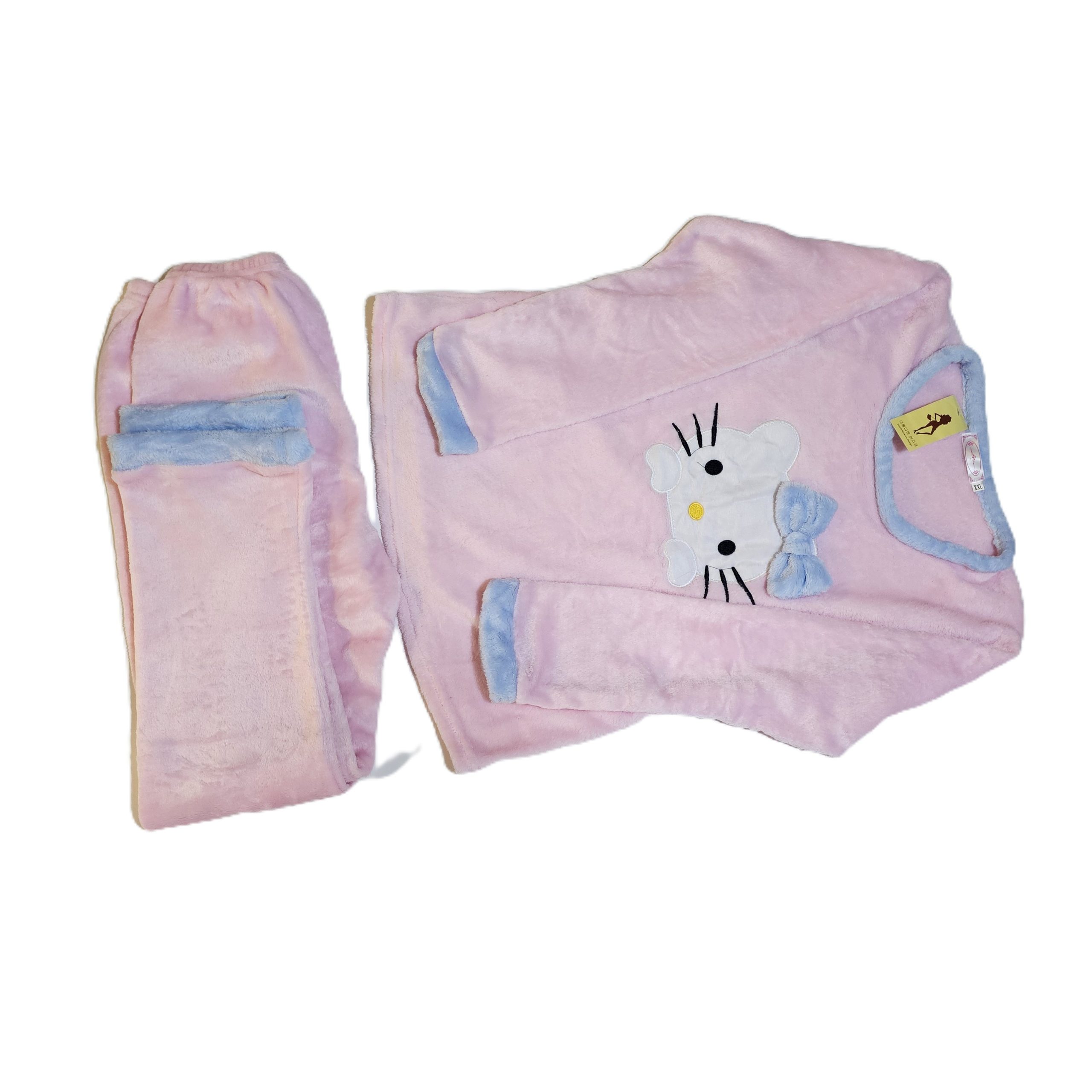 ست راحتی زنانه دو تیکه طرح Hello Kitty ست راحتی زنانه دو تیکه طرح Hello Kitty