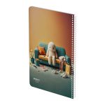 دفتر60برگ وزیری سیمی مجلدفانتزی الیپون کد227 - Image 8