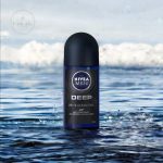 مام رول ضد تعریق مردانه NIVEA مدل deep  Dry & Clean Feel حجم 50 میل