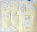 Lemon-white baby7 PCS set