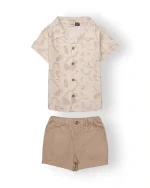 پیراهن و شلوارک پسرانه طرح ارشا کد15243