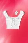 کراپ تاپ یقه قایقی Cotton On