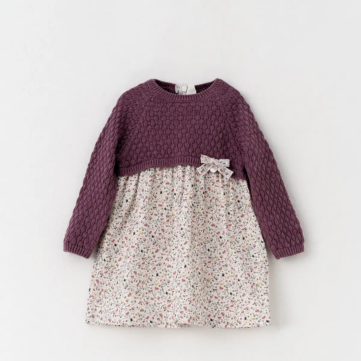 violet-1-1-8.webp پیراهن دخترانه طرح بنفشه کد 231711 - Image 1